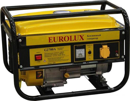 Бензиновый генератор Eurolux G2700A, фото 2