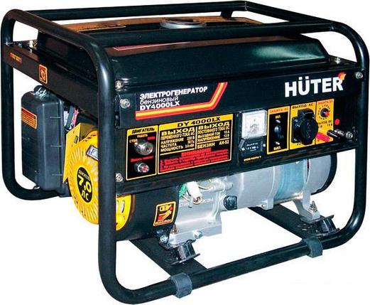 Бензиновый генератор Huter DY4000LX, фото 2