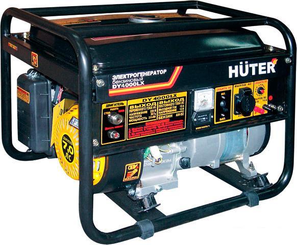 Бензиновый генератор Huter DY4000LX - фото 1 - id-p222785730