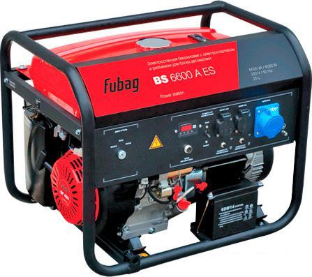 Бензиновый генератор Fubag BS 6600 A ES - фото 1 - id-p222785749