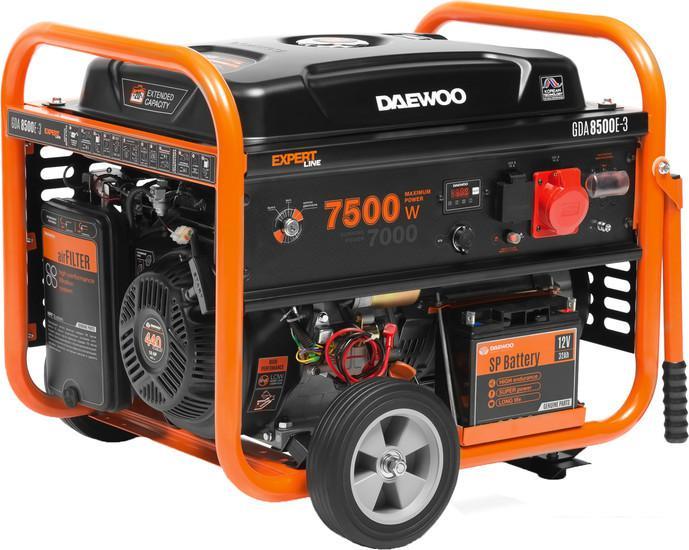 Бензиновый генератор Daewoo Power GDA 8500E-3 - фото 1 - id-p222785756