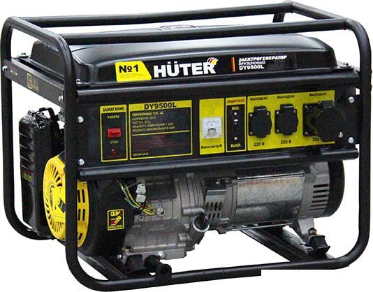Бензиновый генератор Huter DY9500L - фото 1 - id-p222785759