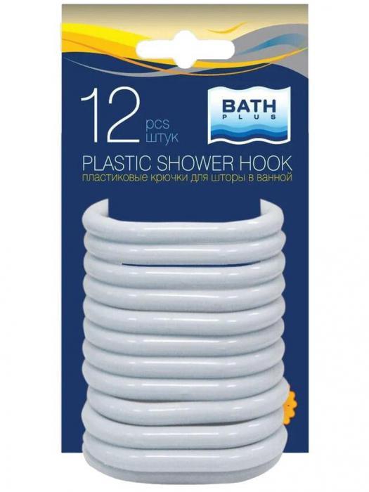 Кольца для штор Bath Plus AK-06 12шт White