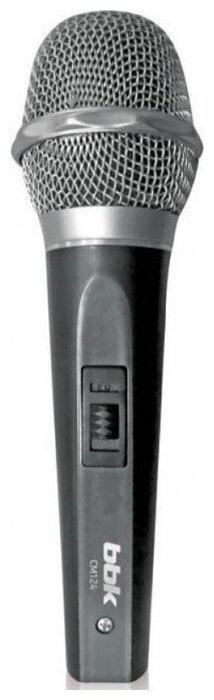 Вокальный проводной микрофон для музыки BBK CM-124 темно-серый - фото 2 - id-p222986815