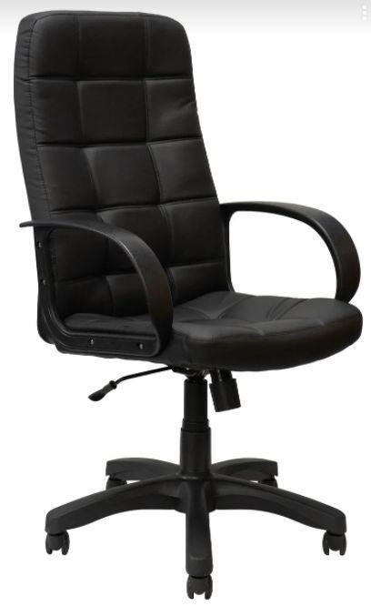 Кресло компьютерное руководителя ЯрКресло Кр70 ТГ ПЛАСТ ЭКО1 (экокожа черная) - фото 2 - id-p222987015