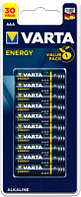 Комплект батареек Varta Energy LR03 AAA