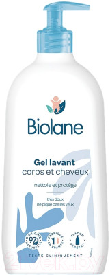 Шампунь-гель детский Biolane Гель для очищения тела и волос - фото 1 - id-p223080161