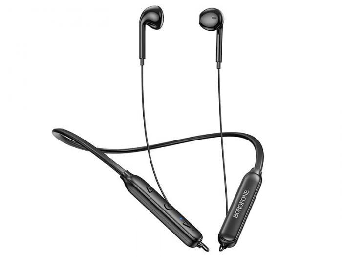 Спортивные наушники блютуз Borofone BE52 Ear Sports Black 6931474749468 беспроводные для бега - фото 1 - id-p222828709