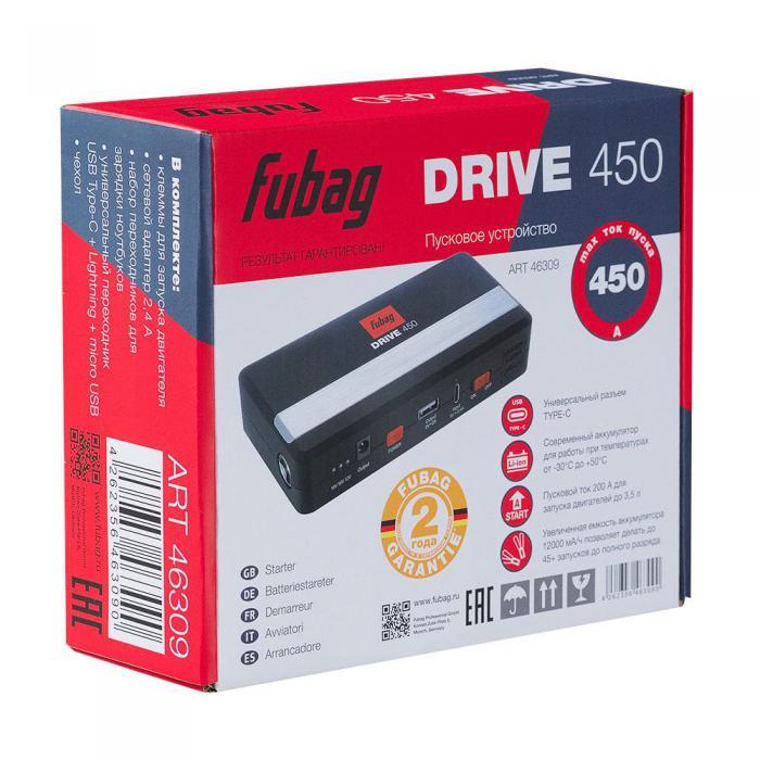 Пусковое устройство аккумуляторное FUBAG DRIVE 450 - фото 5 - id-p222882598