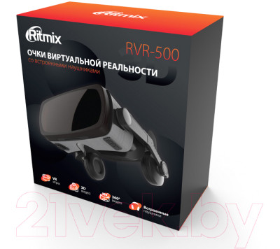 Шлем виртуальной реальности Ritmix RVR-500 - фото 7 - id-p223082097