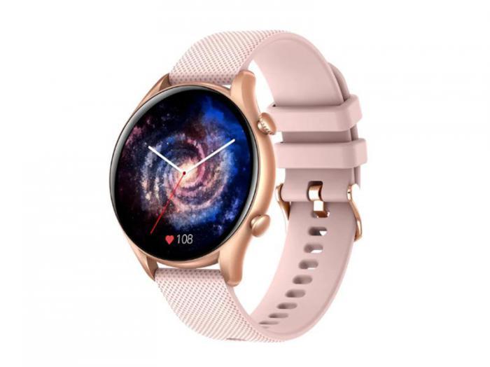 Умные часы Colmi i20 Silicone Strap Gold-Pink - фото 1 - id-p223034271