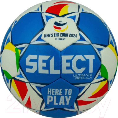 Гандбольный мяч Select Ultimate EHF Euro Men Replica v24 / 3571854487 - фото 1 - id-p223082126