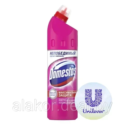 Средство чистящее универсальное Domestos Розовый шторм 750 мл - фото 1 - id-p223083375