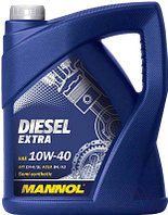 Моторное масло Mannol Diesel Extra 10W40 CH-4/SL / MN7504-5 (5л)