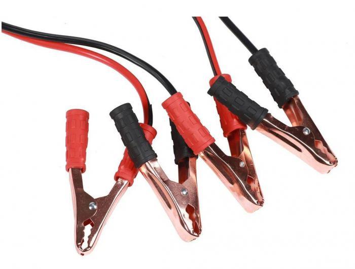 Провода пусковые VS45 кабеля крокодилы подзарядки авто стартовые для запуска прикуривания АКБ автомобиля 400А - фото 3 - id-p222782730