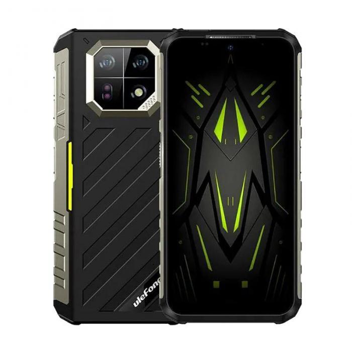 Противоударный телефон смартфон защищенный водонепроницаемый Ulefone Armor 22 8/256Gb зеленый - фото 1 - id-p222821559