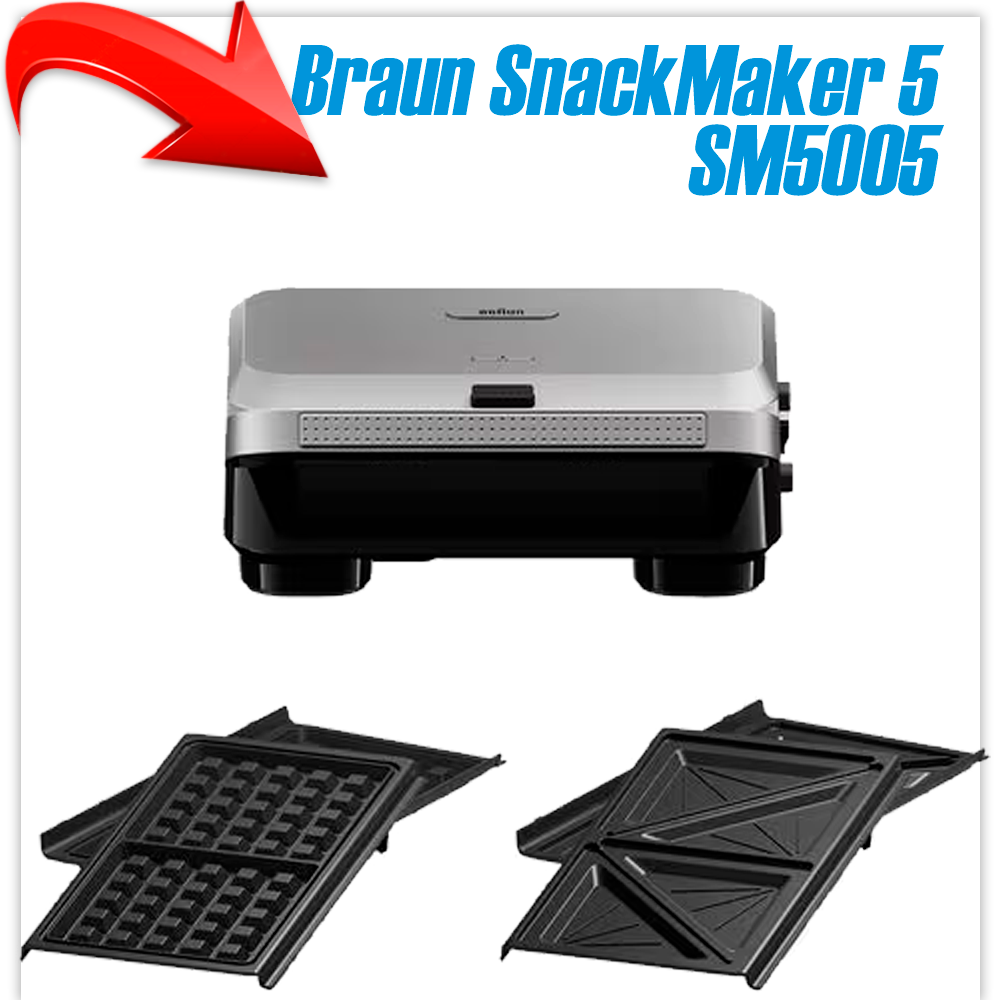 Электрогриль Braun SnackMaker 5 SM5005