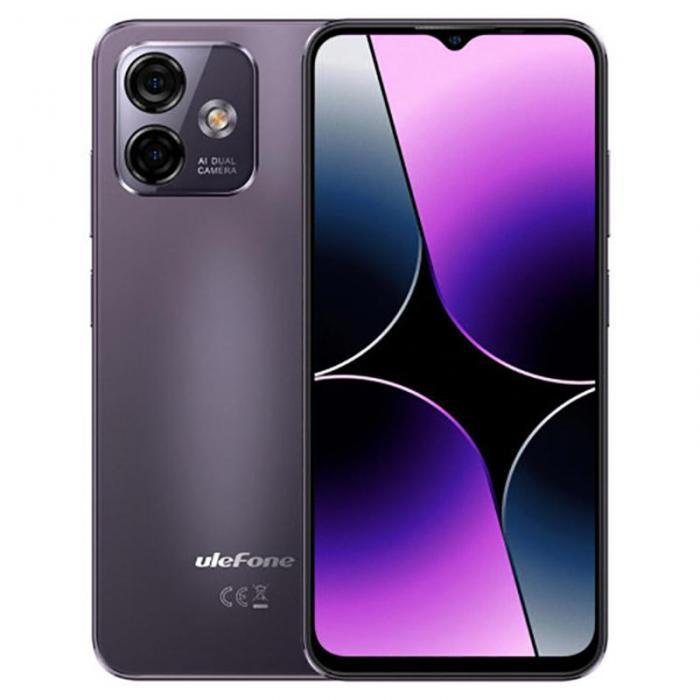 Противоударный телефон смартфон защищенный водонепроницаемый Ulefone Note 16 Pro 8/128Gb фиолетовый - фото 1 - id-p222882703