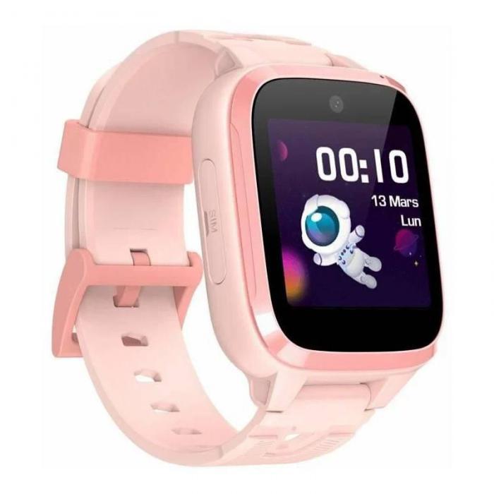 Детские смарт часы-телефон для детей девочки умные наручные с сим картой Honor Choice Kids 4G TAR-WB01 розовые - фото 1 - id-p222882723