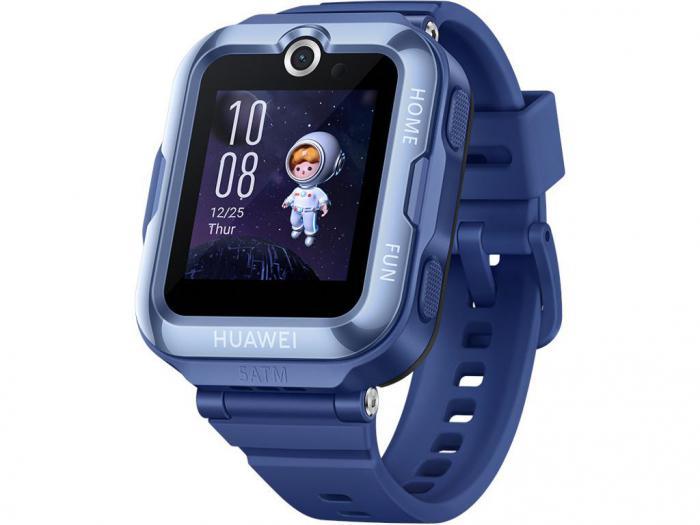 Детские смарт часы-телефон для детей мальчика умные наручные с GPS камерой Huawei Watch Kids 4 Pro синие - фото 1 - id-p222882937