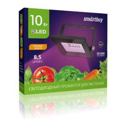 Светодиодный фито прожектор SMARTBUY SBL-FLFITO-30-65K фитосветильник фитолампа для роста растений рассады - фото 1 - id-p222984932