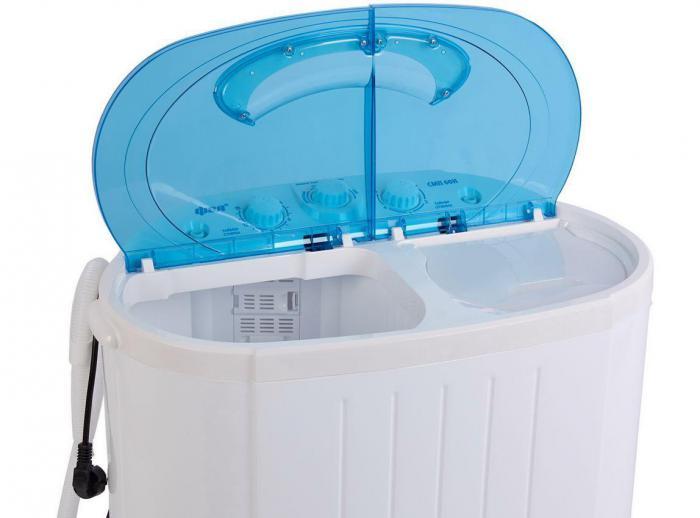 Активаторная стиральная машина полуавтомат для дачи с вертикальной загрузкой отжимом центрифугой ФЕЯ СМП 60 Н - фото 2 - id-p223033928