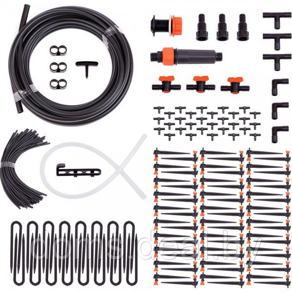 Капельный полив ЖУК от ёмкости с регулируемыми капельницами на 60 растений Жук 19028-1 - фото 5 - id-p223063415