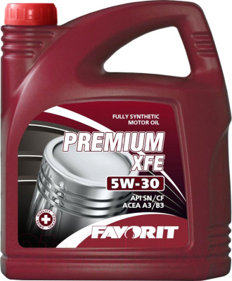 Моторное масло Favorit Premium XFE 5W30 API SN/CF / 57203 - фото 1 - id-p223084234