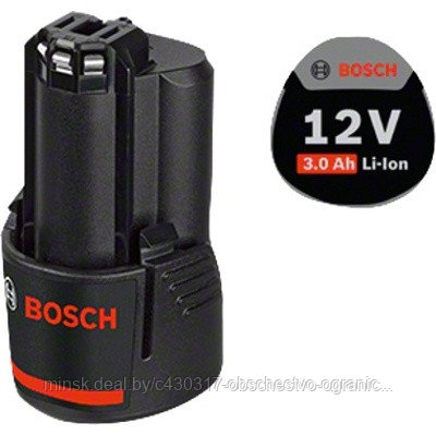 Bosch 1.600.A00.X79 Аккумулятор, 12V/3.0 Ah Li Ion, 1 шт - фото 1 - id-p208508239
