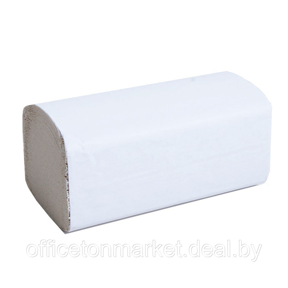 Полотенца бумажные V-сложение (V1-250), 1 слой, 250 листов - фото 1 - id-p221976121