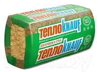 Минеральная вата Knauf Insulation ТеплоКНАУФ для кровли и стен TS037 Aquastatik 50x610x1230