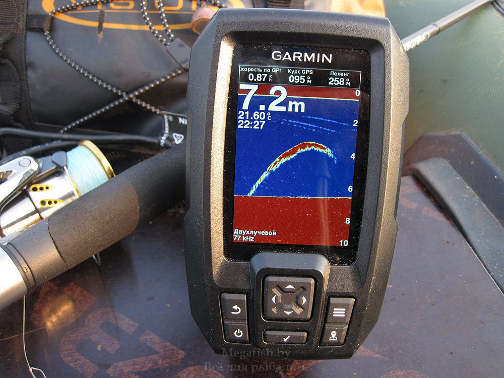 Эхолот Garmin Striker CHIRP 4 экран 3.5" (GPS) - фото 2 - id-p223090918