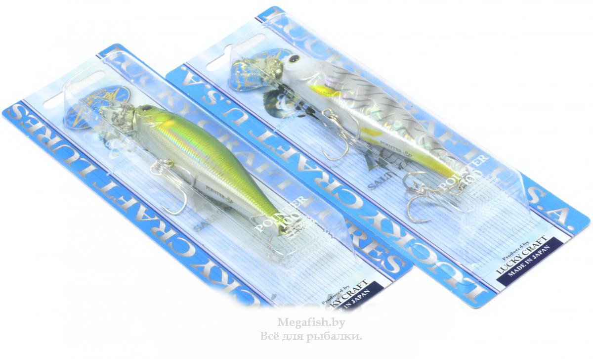 Воблер Lucky Craft Pointer 100SP (18 гр; 10 см; 1.2-1.5 м) MS American Shad 270 - фото 2 - id-p223090984