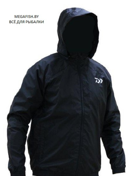Куртка Daiwa Wind Jacket Black - фото 1 - id-p223097417