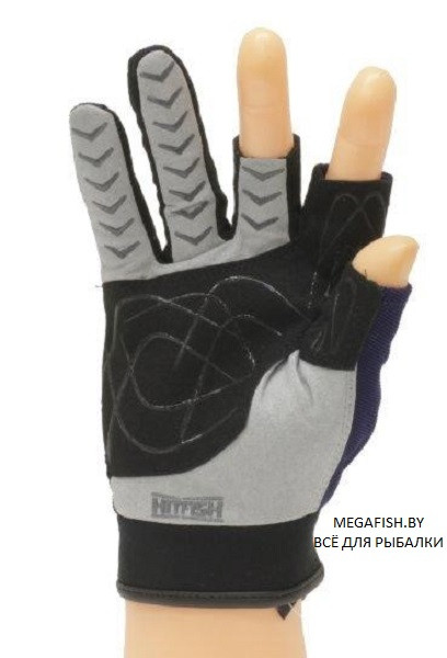 Перчатки Hitfish Glove-08 (ХL; синий) - фото 2 - id-p223095509