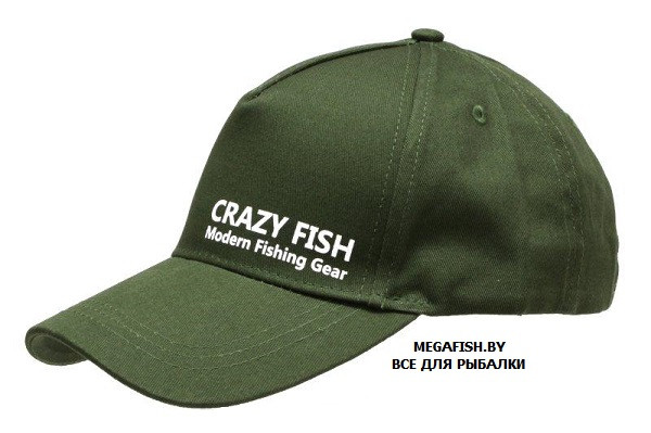 Кепка Crazy Fish Modern Green (XL) - фото 1 - id-p223100494