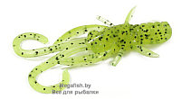 Приманка FishUp Baffi Fly 1.5" (0.72 гр; 3.8 см; 10 шт.) 055 Chartreuse/Black