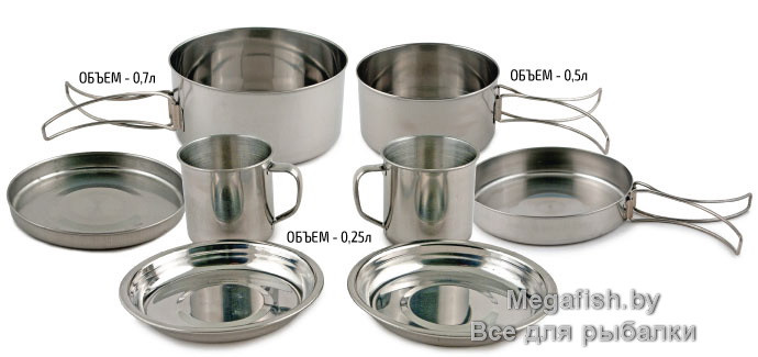 Набор посуды Comfortika Family (8 предметов)