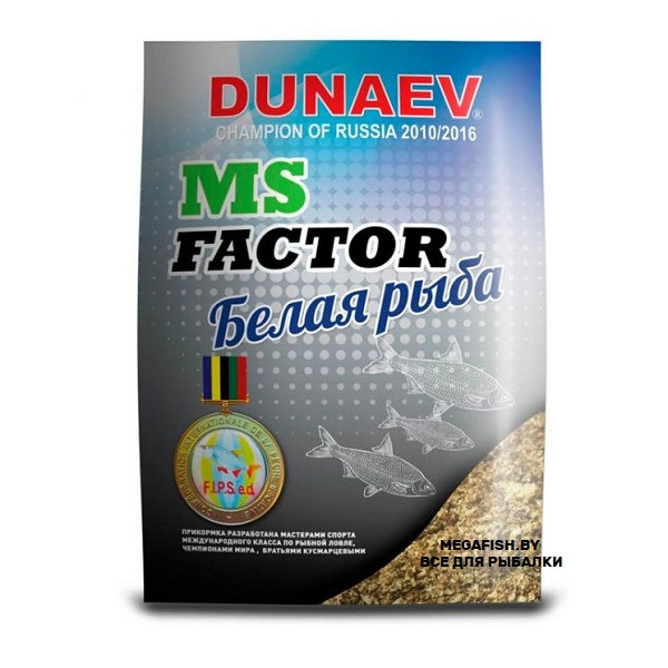 Прикормка Dunaev MS Factor (1 кг; Белая Рыба) - фото 1 - id-p223096713