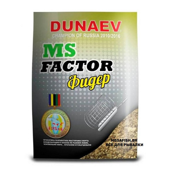 Прикормка Dunaev MS Factor (1 кг; Фидер) - фото 1 - id-p223096715