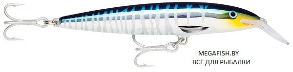 Воблер Rapala Magnum Floating (22 гр; 14 см; 2.7-3.3 м) WHU - фото 1 - id-p223095716