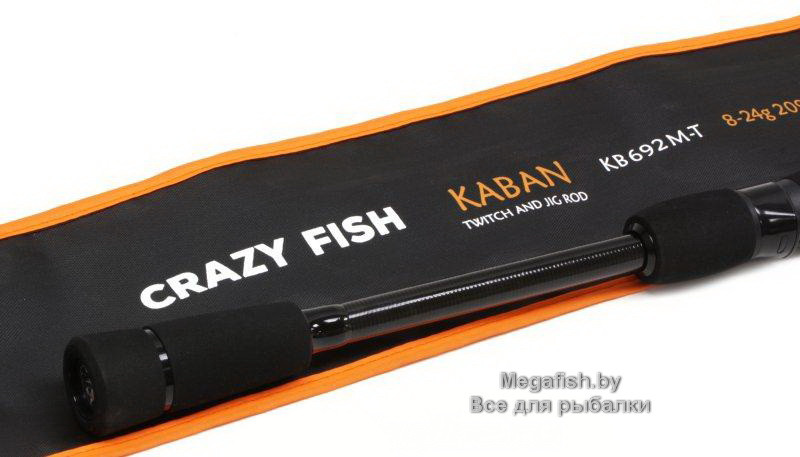 Спиннинг Crazy Fish Kaban 692M-T (209 см; 8-24 гр) - фото 4 - id-p223093747