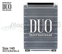 Коробка DUO REVERSIBLE 140, 205*145*40 мм, цвет-белый, верх-прозрачный