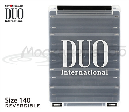 Коробка DUO REVERSIBLE 140, 205*145*40 мм, цвет-белый, верх-прозрачный - фото 1 - id-p223104657