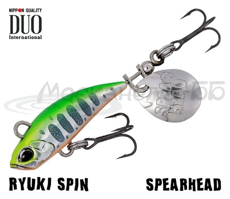 Тейл-спиннер DUO Ryuki Spin, 5,0 г, тонущий, цвет CCC4081 - фото 1 - id-p223102731