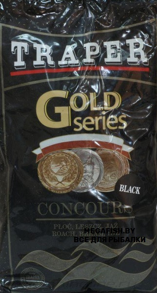 Прикормка Traper Gold (1 кг; Concours Black) - фото 1 - id-p223096794