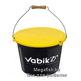 Ведро для прикормки Vabik Pro Black (18 л) - фото 1 - id-p223093808
