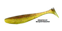 Приманка FishUp Wizzle Shad 3" (2.7 гр; 7.6 см; 8 шт.) 203 green pumpkin/flo chartreuse