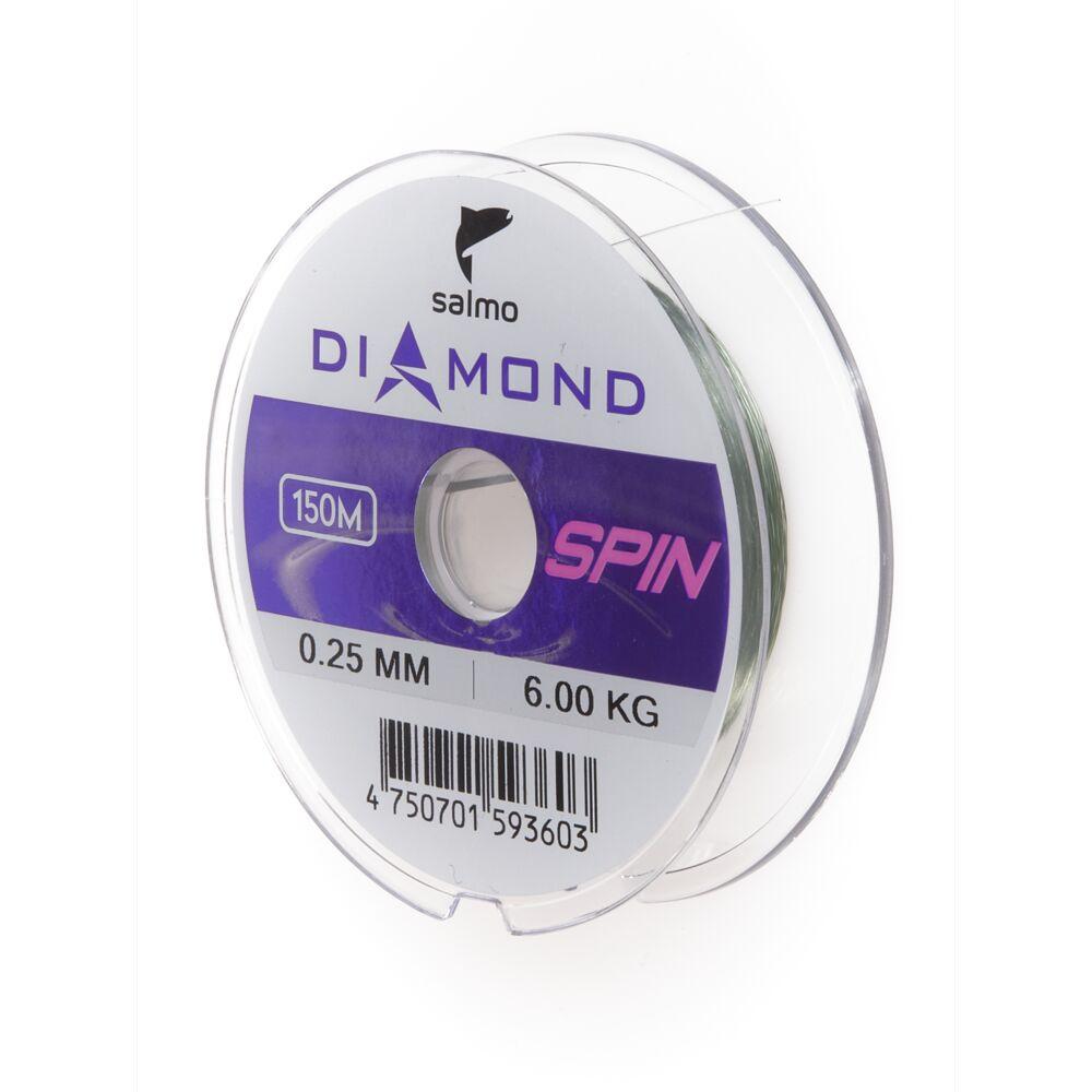 Леска монофильная Salmo Diamond SPIN 150м 0.25 мм - фото 1 - id-p223101883