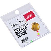 Головки Lucky John Area Trout Game TUNGSTEN SLOTTED BEADS 0.1гр вольфрамовые